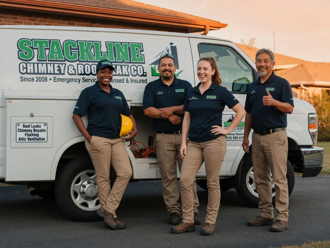 Chimney flashing repair company in Gatesville, TX